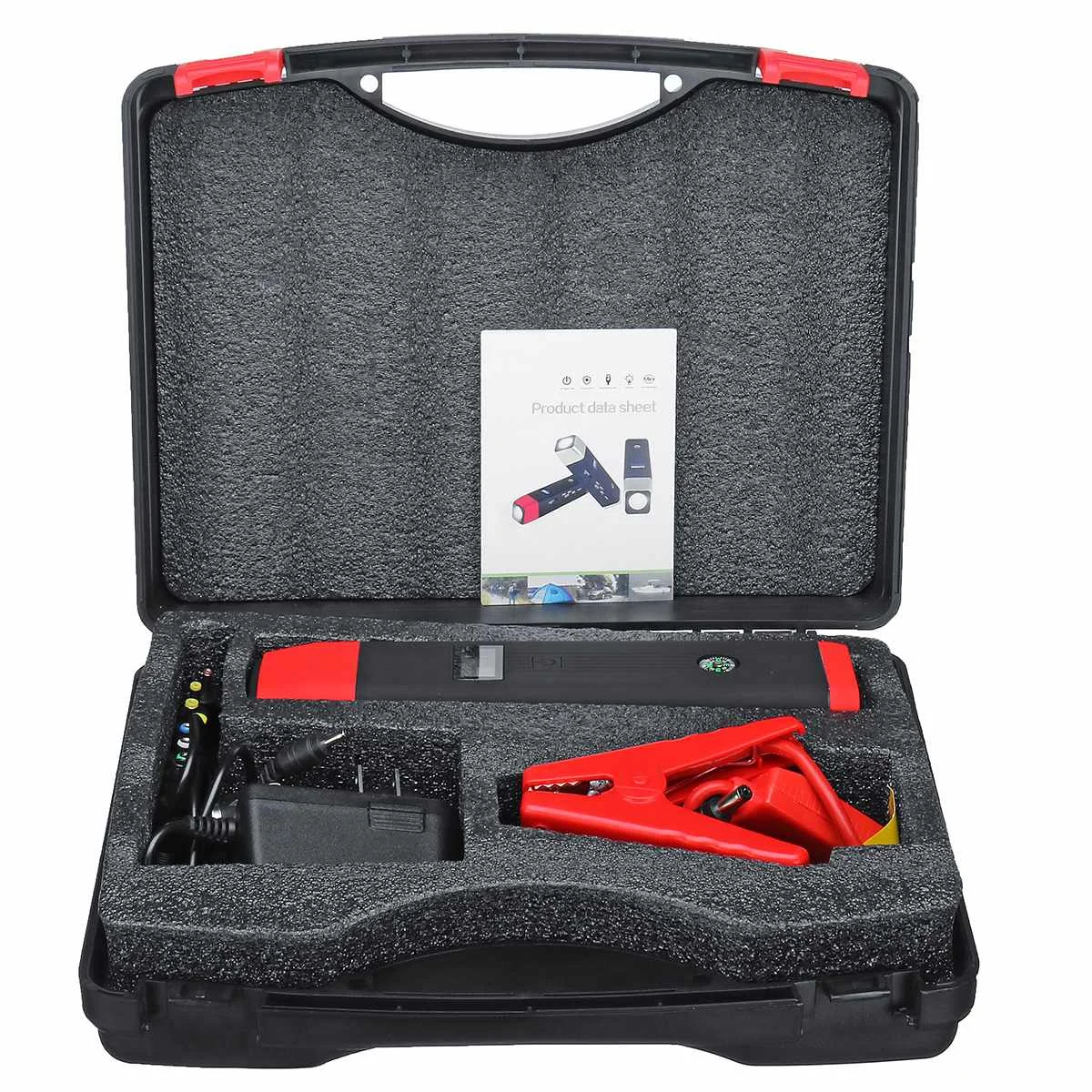 99800 мА/ч, 12V светодиодный Портативный Авто Jump Starter экстренных стартов Мощность банк авто мобильного телефона для зарядки