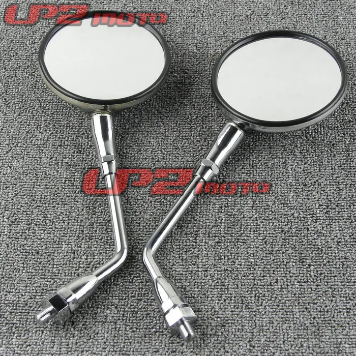 

For Honda CB400SS CL400 10mm Clockwise Universal Metal Chrome Retro Rearview Motorcycle Rearview Mirrors Rear View Mirror