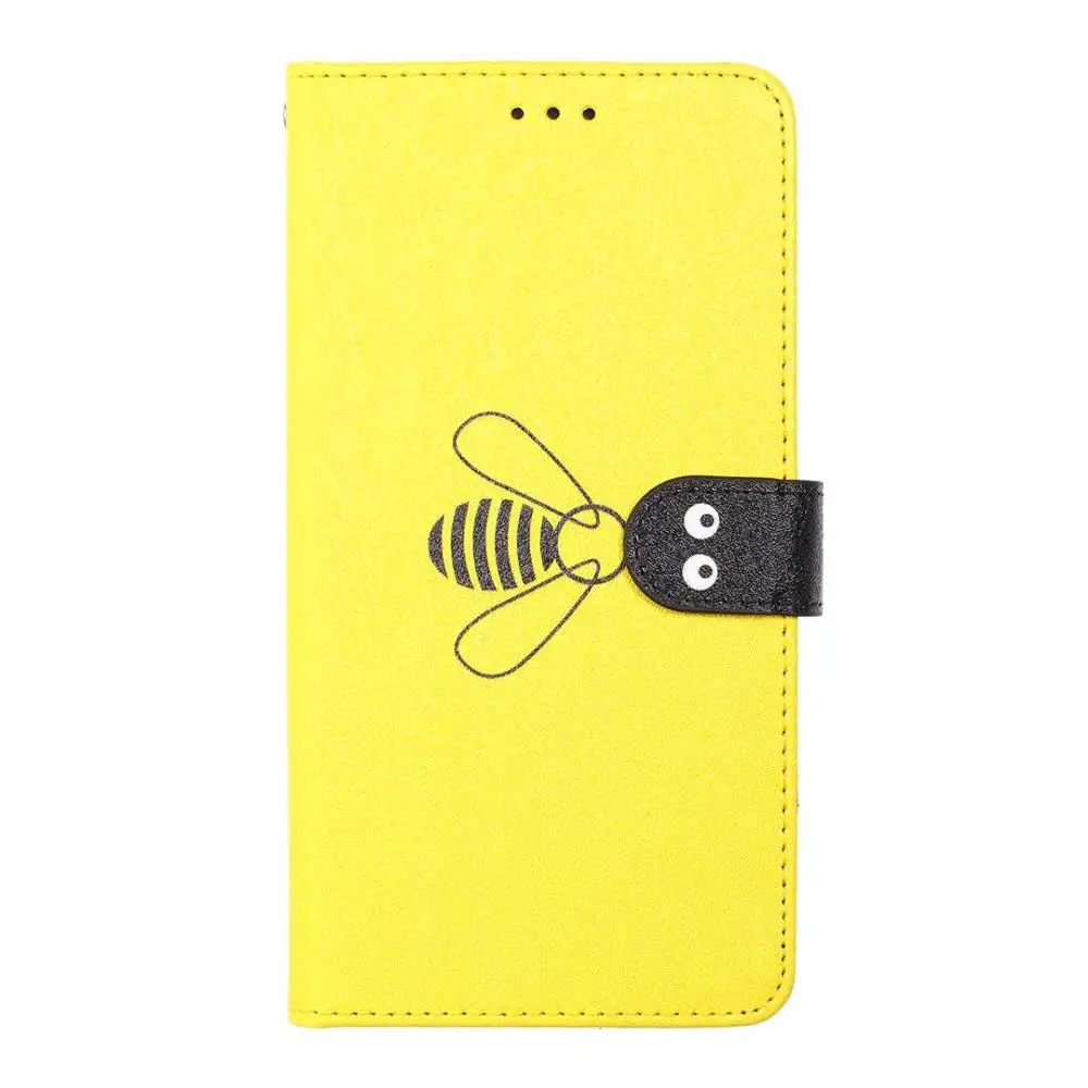 Кожаный чехол для телефона Bee с откидной крышкой для samsung Galaxy A10 A20 A20E A30 A40 A50 A70 M10 M20 M30 Бумажник слот для карт держатель задняя крышка Coque