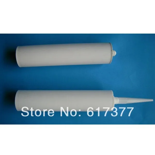 

Retail Good Quality and Economic DIY Use Silicone Sealant Empty Plastic Cartridge 300ml with Nozzles