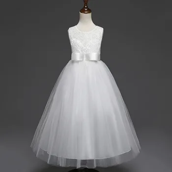 

Children 10 Years Clothing Flower Girl Junior Birthday Party Party Dresses for Girl Princess Teen Wedding Dress for Girls 2019