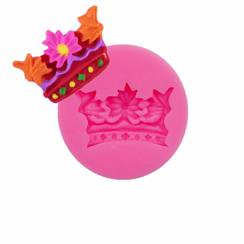 

Queen Angel Princess Crown Cake Craft Silicone Mold Cake Dessert Decoration Tools Clay Resin Candy Super Mold DIYBaking pastry