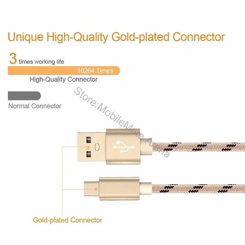 Bastec-USB-Type-C-Cable-Nylon-Line-Metal-Plug-Gold-plated-Connector-Type-C-USB-for (2)(1)