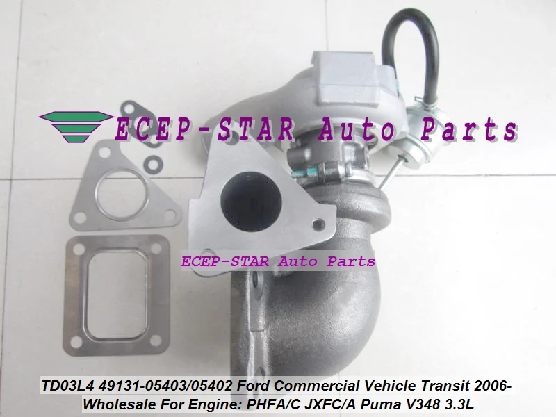 TD03L4 49131 05403 05402 58650 турбо для Ford Commercial Vehicle Transit 2006 PHFA PHFC JXFC JXFA Пума V348 3.3L|turbocharger