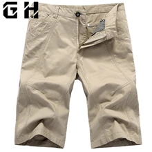 Для мужчин модные шорты мужские плюс Размеры грузовые шорты летние Повседневное армии уличный войсковой Новая брендовая одежда работы шорты