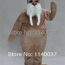 Светильник талисмана коричневый морж талисман костюм персонажа мультфильма карнавальный костюм Необычные вечерние костюмы