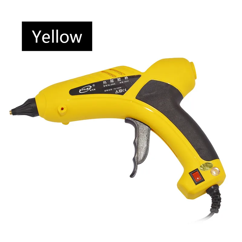 

Car Universal Dent Glue Gun Safe DC 12V 4A 100W Plus Hot Melt Glue Stick Glue Gun Repair Hail Removal Tools Tool Kit