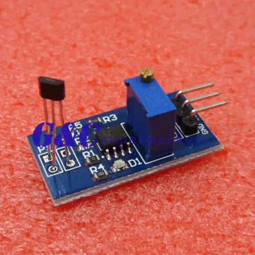 

Hall switch sensor module Motor speed test For Magnetic Detect Car lm393