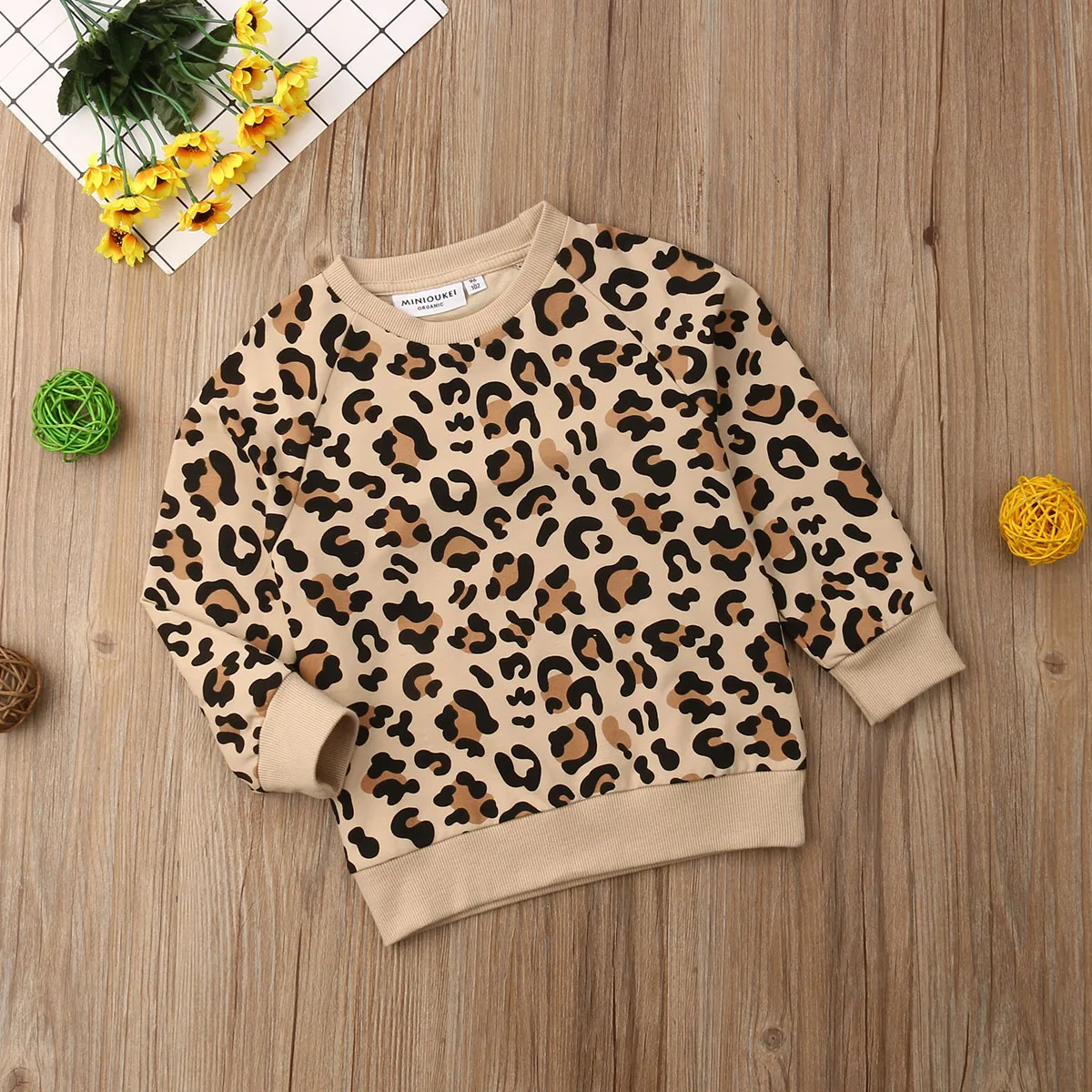 Пасхальная одежда Детский свитер с леопардовой раскраской и принтом кролика для маленьких девочек и мальчиков, футболка для детей от 2 до 7 лет