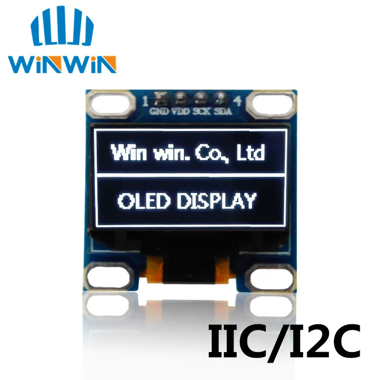 0,96 дюймовый IIC Серийный белый/синий/желтый OLED дисплей модуль 128X64 IEC SSD1306 12864 плата с ЖК-экраном для Arduino