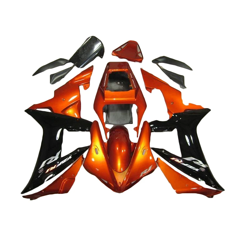 burnt orange Bodywork kit for YAMAHA YZFR1 2002 2003 R1 fairing 02 03 7 gifts fairings xl57 | Автомобили и мотоциклы