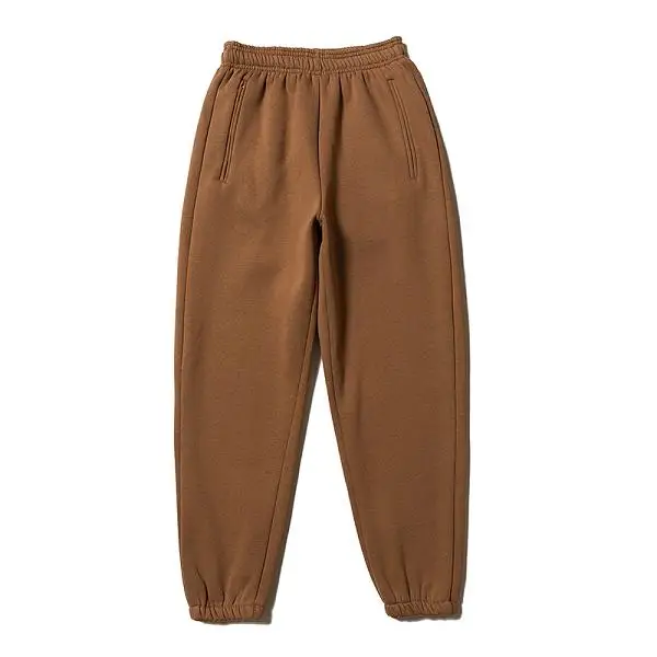 Лучшее качество Kanye West сезон 6 чистый цвет Мужские Спортивные штаны Высокая уличная бегунов хип-хоп Уличная одежда мужские спортивные штаны для бега - Цвет: brown