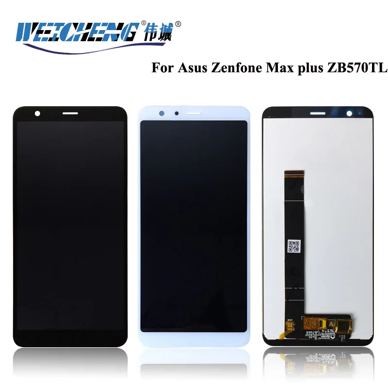 Для Asus Zenfone Max Plus M1 ЖК-дисплей + сенсорный экран в сборе для ZB570TL LCD X018D X018DC