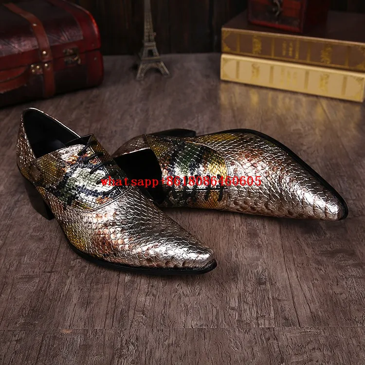 De Do Pontas Ouro Sapatos as Vestido As Couro Casamento Até Italiano Dedo Luxo Prata Picture Glitter Alto Azul Salto Homens Rendas Oxford Dos Pé Picture d8x0FEn