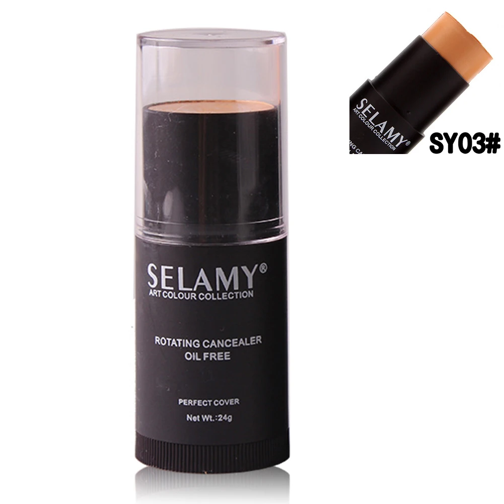 Портативный Selamy Face карандаш-консилер макияж бронзатор длительный контурный базовый праймер