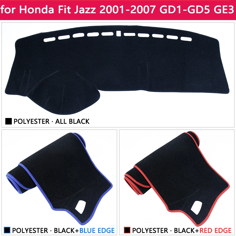 Для Honda Fit Jazz 2001~ 2007 Противоскользящий коврик на приборную панель солнцезащитный коврик защита аксессуары с покрытием GD1 GD3 GD5 2005 2006