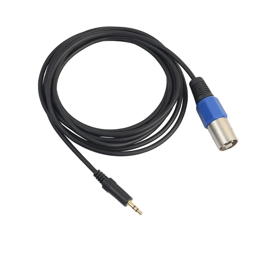 Черный Xlr 3 Pin Женский на правый угол 1/8 Xlr3F на правый угол 3,5 мм Trs для Dv камеры/микрофона - Цвет: Черный