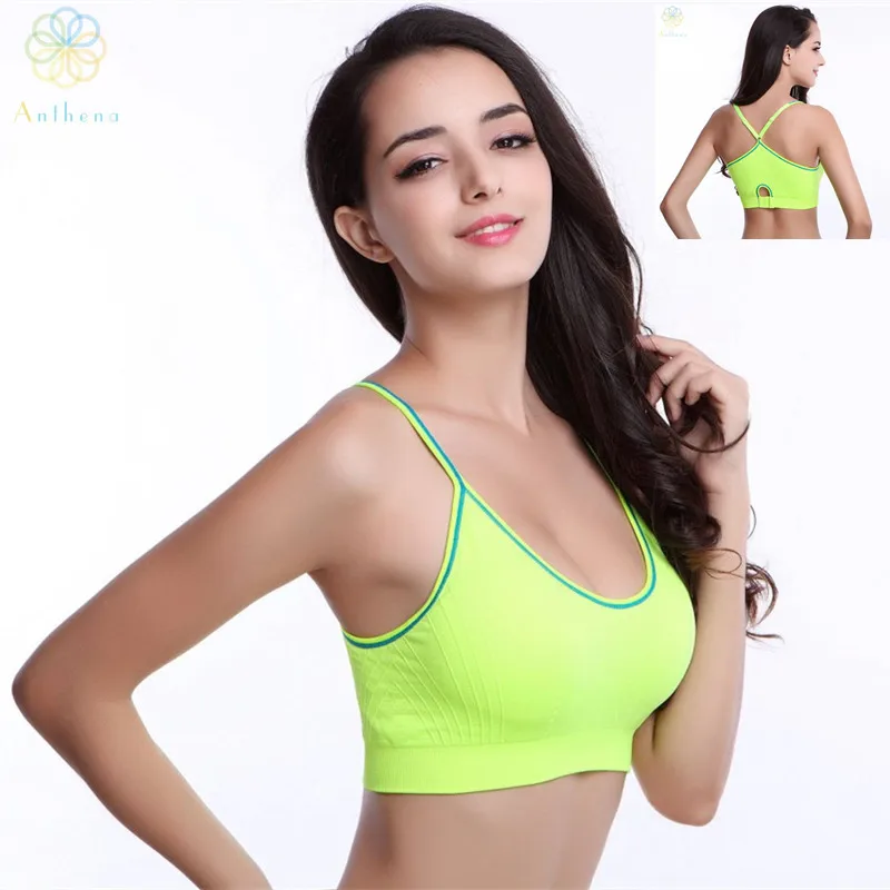 Prix pour 2016 Femmes Dos Nu De Base Solide Couleur Soutien-Gorge Sport Courir Sous-Vêtements Body Building Fitness Yoga Gym Rembourré Pleine Tasse Bralette Prix pour 2016 Femmes Dos Nu De Base Solide Couleur Soutien-Gorge Sport Courir Sous-Vêtements Body Building Fitness Yoga Gym Rembourré Pleine Tasse Bralette