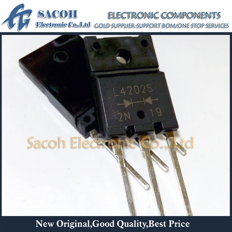 10 шт. FML-4202S L4202S FMD-4202S D4202S TO-3PF 20A 200 V силиконовый выпрямительный диод