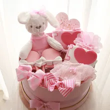 Cocostyles на заказ ins Супер популярная модная розовая детская Подарочная коробка с красивой одеждой детские вещи для маленькой девочки принцесса