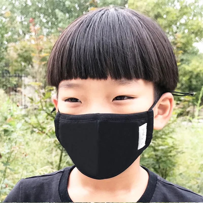

10pcs/Bags Masks Children Anti-haze Dust Masks Cotton Breathable Korean Winter Formaldehyde Formaldehyde pm2.5 Activated Carbon
