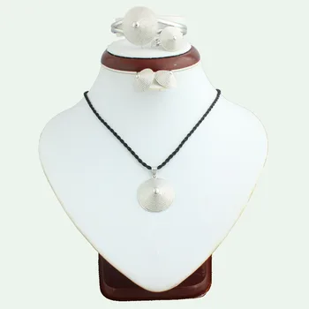 

2016 The New Trendy Ethiopian Jewelry Set For Women Bridal Jewelry Sets