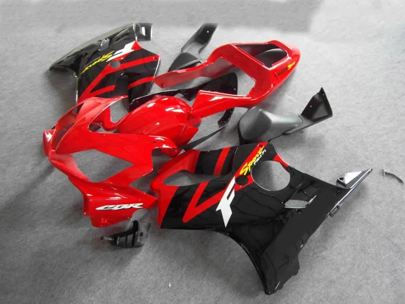 Литьевая Форма ABS Кузов обтекатели комплект Подходит для HONDA CBR 600 F4i FS 01 02 03 CBR600 2001 2002 2003 на заказ красный черный