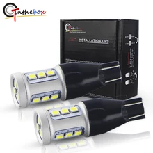 Gtinthebox W16W T15 Reverso Do Carro Lâmpada LED Canbus Erro OBC Livre Auto Luz De Backup Turn Signal Brake Lamp Red Âmbar Branco 12 V