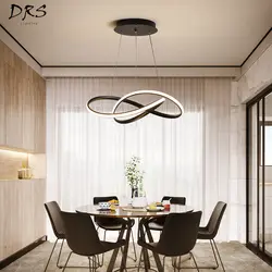 Люстра в скандинавском стиле, простой современный ресторан, подвесной светильник, креативный светильник для гостиной, художественный
