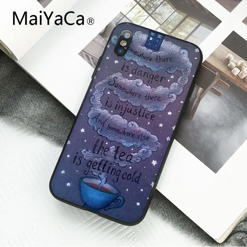 MaiYaCa Тардис Коробка Доктор Кто чехол для телефона iphone 11 Pro 11Pro Max 8 7 6 6S Plus X XS MAX 5 5S SE XR