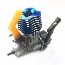 HSP 02060 BL VX 18 Двигатель 2.74cc Потяните Стартер и выхлопная труба, глушитель для RC 1/10 Запчасти для машины Багги EG630