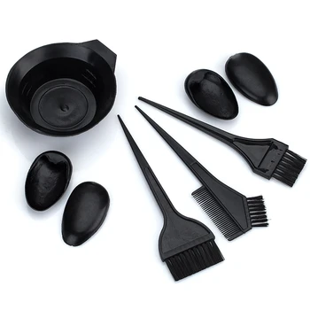 

5Pcs Hair Dying Tools Set DIY Hair Coloring Hairdressing Brushes Combs Mixing Bowl Pro Salon Hair Dye Tint Hair Styling Tool Kit