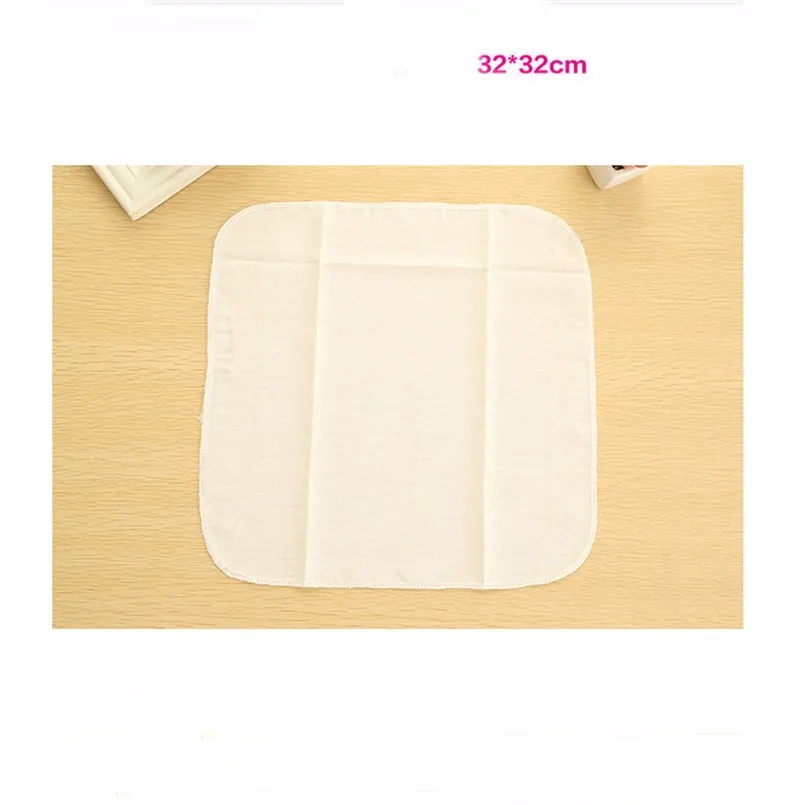 10pcs100% хлопок 32x32 см Сырная салфетка с антипригарным покрытием отбеленные Кастрюля со спуском пара ткань для риса испаренная заполненная Плюшка