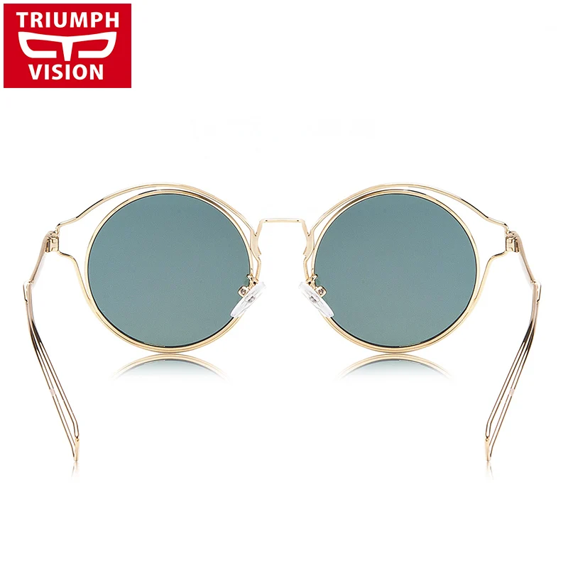 Солнцезащитные очки TRIUMPH VISION женские зеркальные модные брендовые дизайнерские