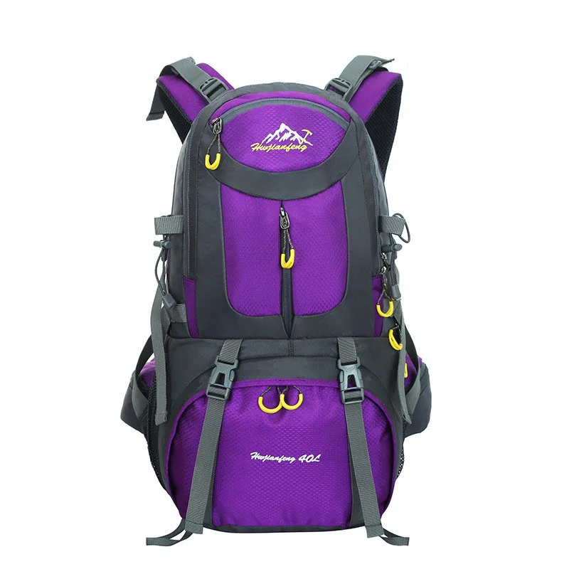 HUWJIANFENG Велоспорт Открытый рюкзак; спортивная сумка походная сумка для альпинизма 40L легкие рюкзаки для путешествий большой нагрузки рюкзак - Название цвета: 05