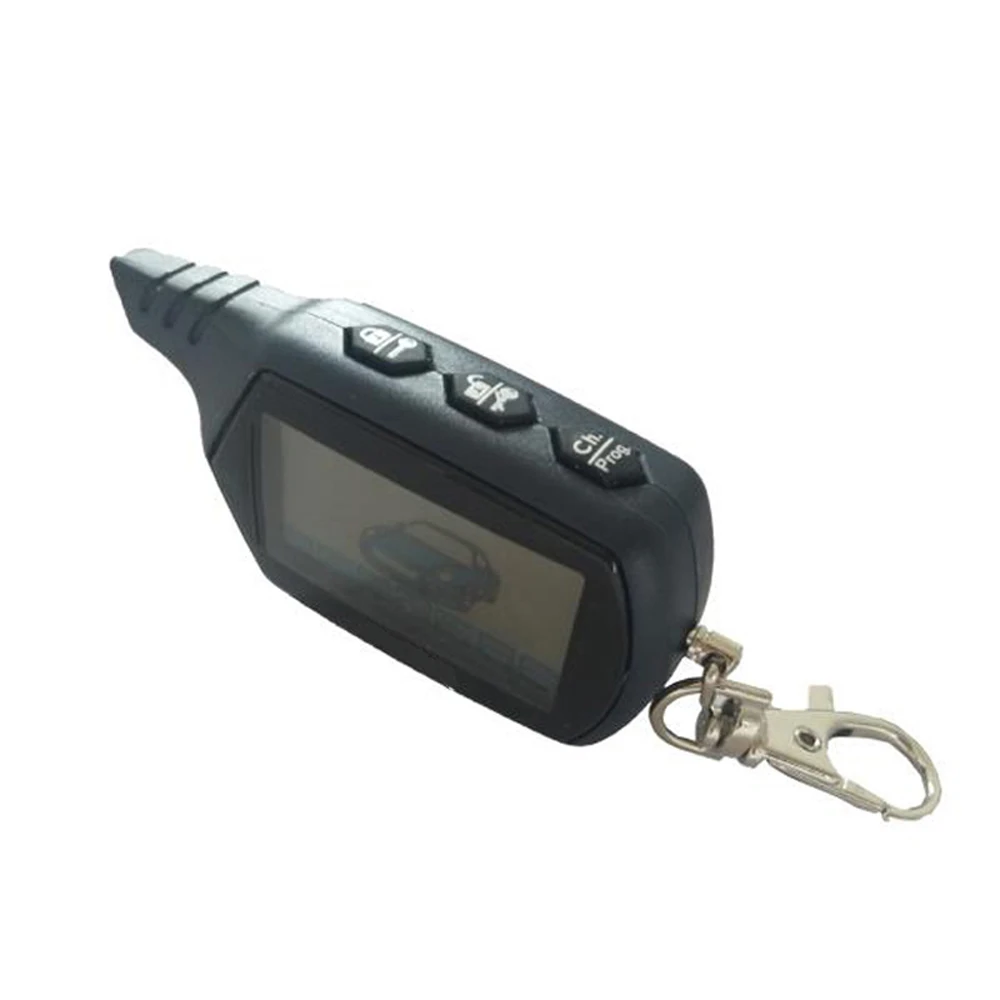 2 way B9 LCD Remote Control Key Fob Chain Keychain for Starline B9