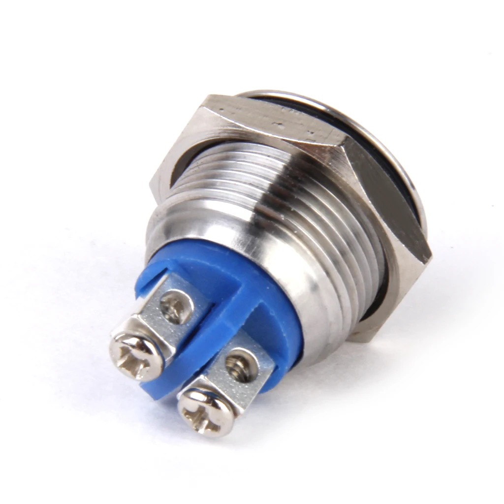 1pc Stainless Steel Momentary Push Button Horn Switch For Doorbell/Boat/Car Switch Accessories