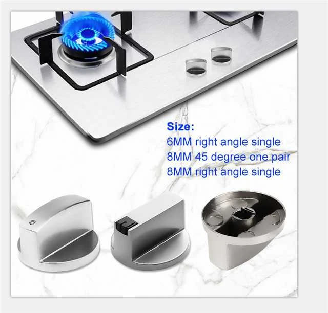 

Useful 3 Styles Kitchen Gas Stove Knobs Cooker Oven Control Rotary Knobs Hob Kitchen Switch Control Cookware Parts