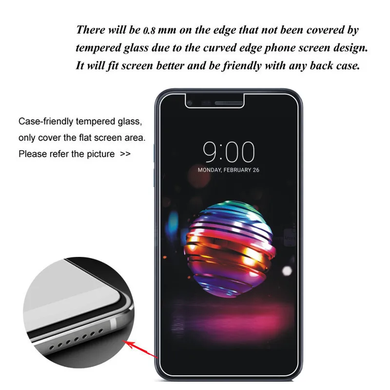 10-Pcs-Lot-9H-Premium-Tempered-Glass-For-LG-K10-2018-Screen-Protector-Transparent-Toughened-Protective