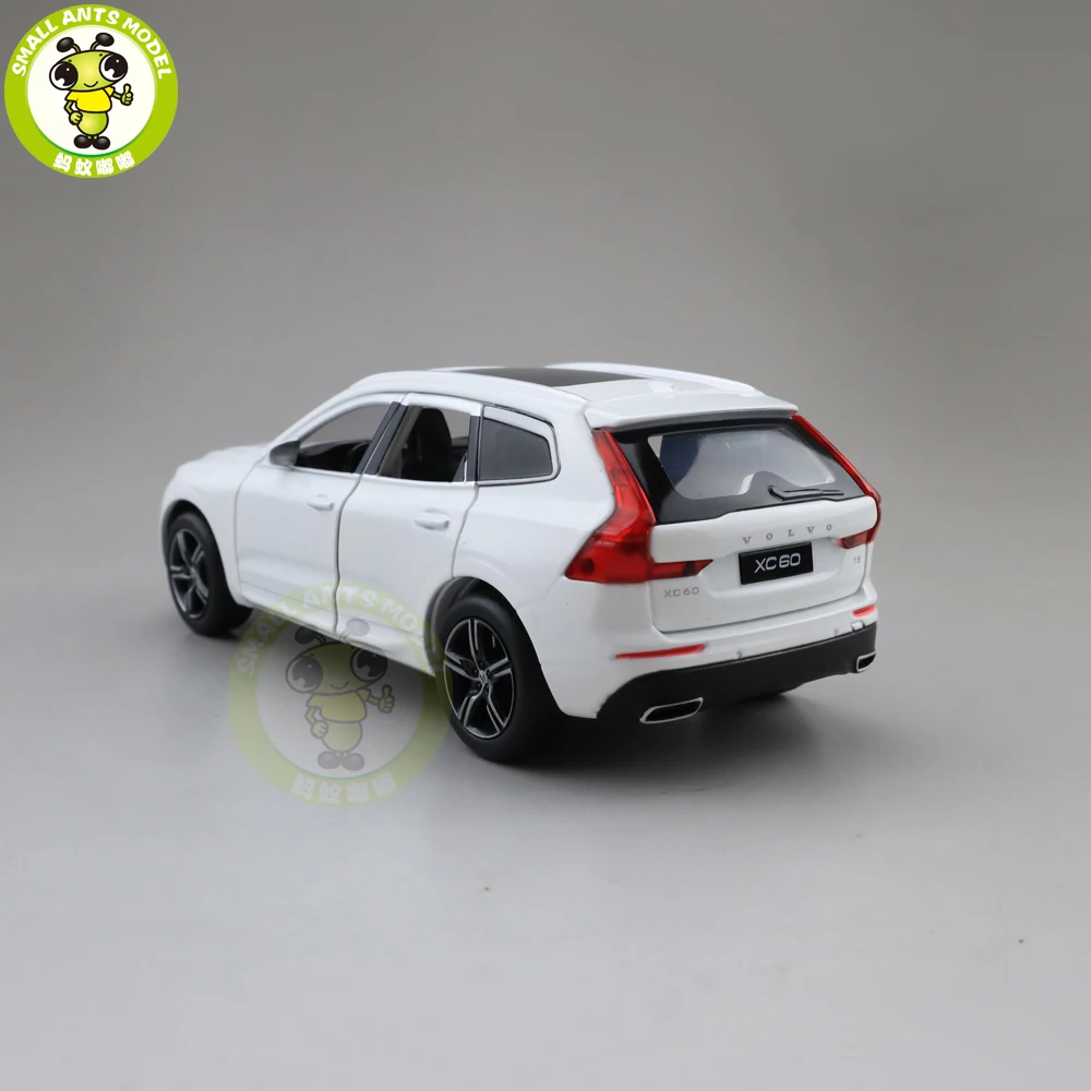 1/32 JACKIEKIM все новые Volvo XC60 литая модель автомобиля игрушка джип для детей Подарки для мальчиков девочек звуковое освещение Вытяните назад