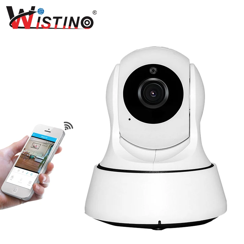 

Wistino HD 720P IP Camera WI-FI Audio Record Security Baby Monitor PTZ Night Vision Wireless Surveillance Camera CCTV Mini Cam