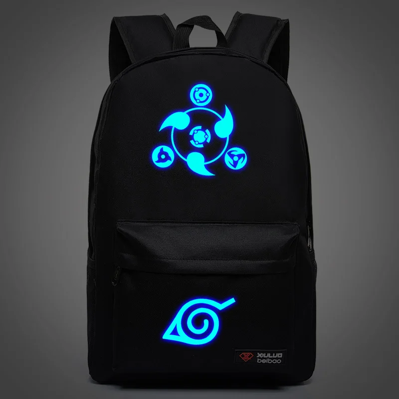 Mochila Escolar de Naruto para niño y niña, morral Escolar estilo ninja de  tela de Anime japonés|school bags for teenagers|bags for teenagersnaruto  backpacks - AliExpress