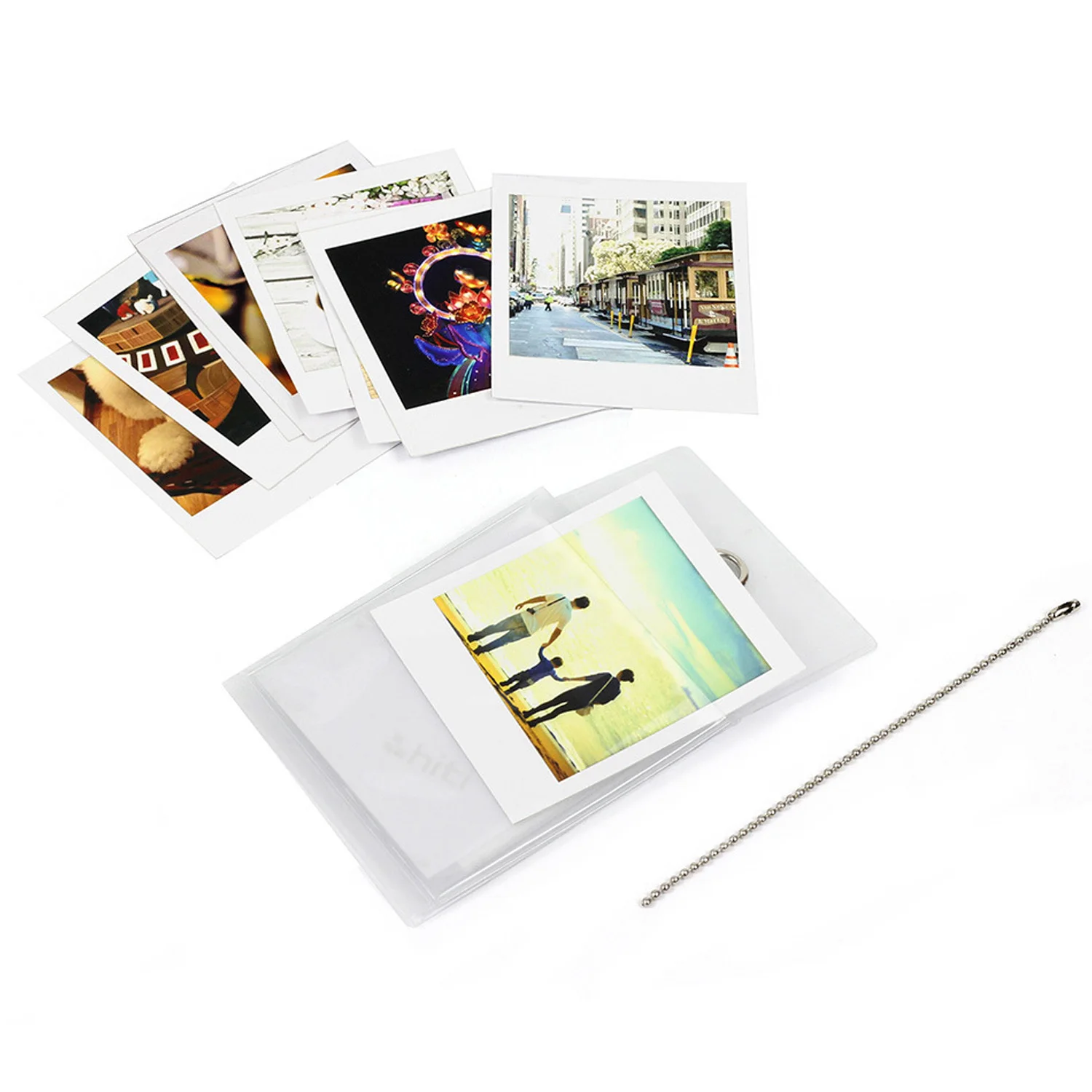 Gosear 2 шт. Прозрачная ПВХ настенная фоторамка для фотоальбома Fujifilm Instax Square SQ6 SQ10 SP 3