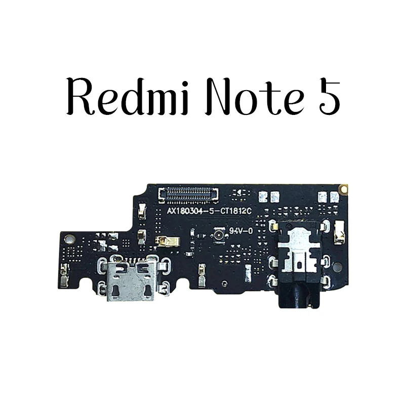 Зарядный порт для XiaoMi redmi 5 redmi note 5 redmi note 5A порт для зарядной USB док-станции+ микрофон Замена модуля Moto