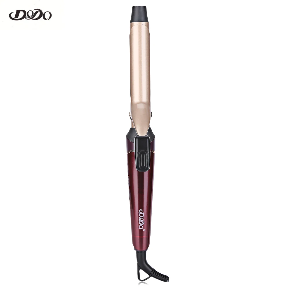 

DODO Electroplating Handle Ceramic LCD Clip Hair Curler Styling Tools