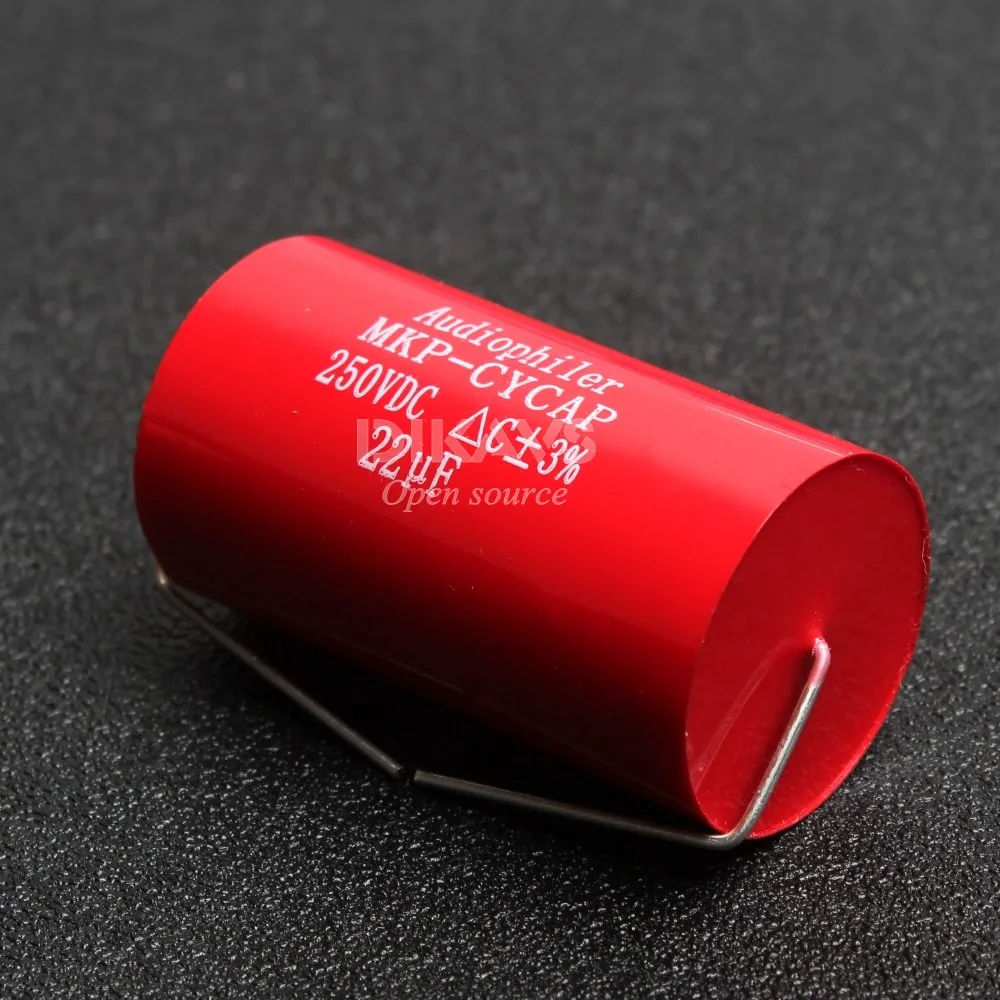 1 шт. Audiophiler осевой MKP 22 мкФ 250v DC HIFI DIY аудио конденсатор для ламповых гитарных усилителей
