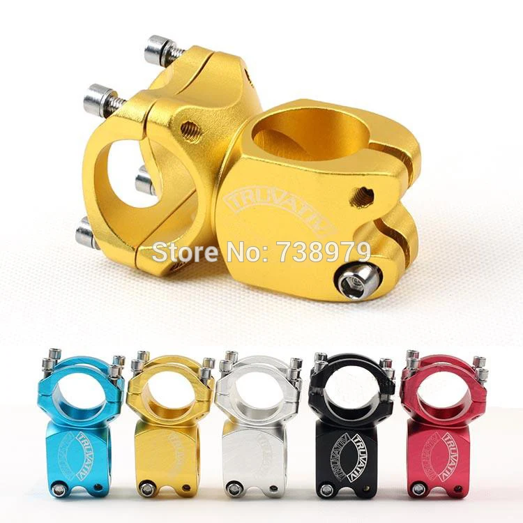 

31.8 MTB BMX bike ultra short stem alu cycle bicycle handlebar stem downhill bike stems anodized gold/red/black/blue bike part
