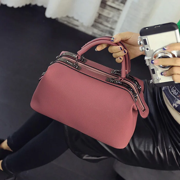 

The new 2019 fashion leisure joker one shoulder inclined shoulder bag lady Simple Leather Bags Women Soft-leather-bags