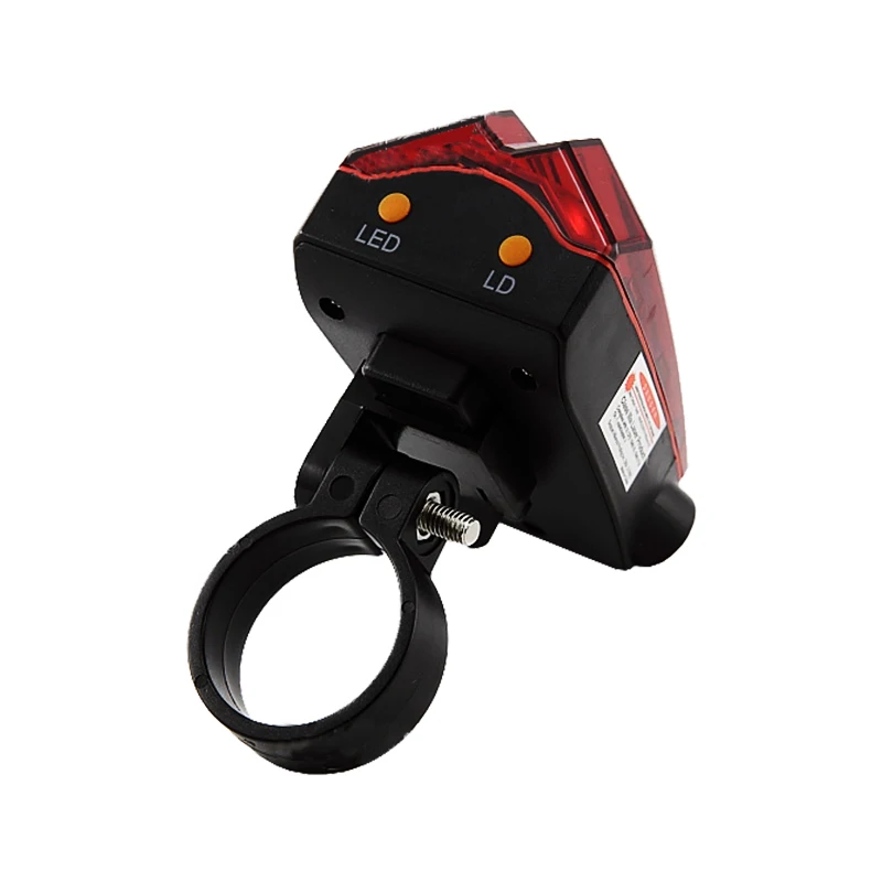 Excellent Mzyrh Bicycle Back Laser Tail Light MTB Mountain Bike Rear Light Cycling Safety Signals Flash Taillight Lamp Outdoor Accessories 4