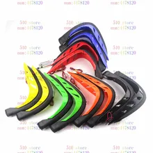 Мотоциклетные светодио дный DRL указателем поворота щетки Байк мотокросс бар Handguard Защитная крышка руль Кисть руки